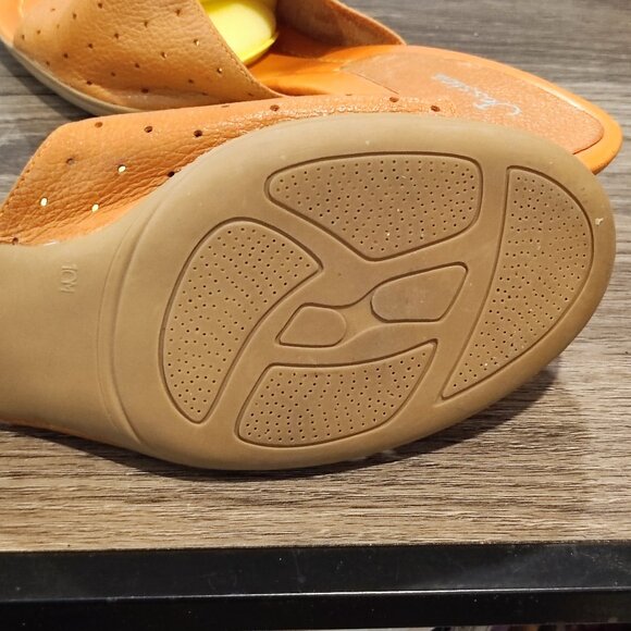 Jessica slipper leather upper brown women's size 10M - Picture 6 of 8